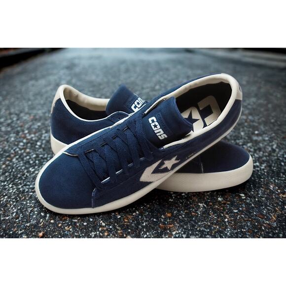Converse CONS Pro Leather Vulc Pro Suede Low \'Obsidian’ A02954C Sz. 12 No Box main image 13